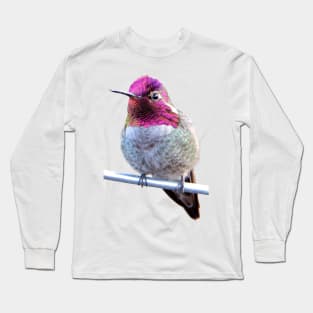 Anna's Hummingbird Photo Long Sleeve T-Shirt